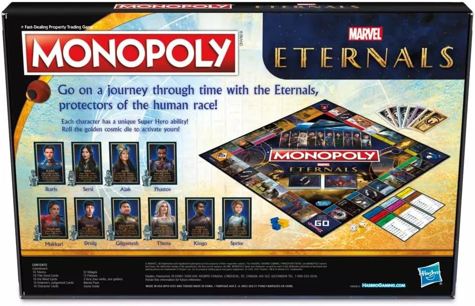 Monopoly: Marvel Studios' Eternals