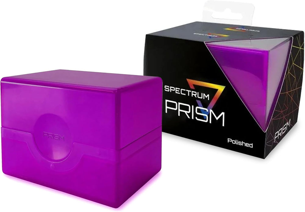 BCW SUPPLIES: SPECTRUM: PRISM DECK CASE: ULTRA VIOLET