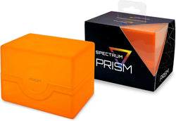 BCW SUPPLIES: SPECTRUM: PRISM DECK CASE: SUNSET ORANGE