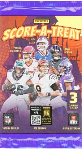 2025 Panini Score-A-Treat Halloween Football Pack