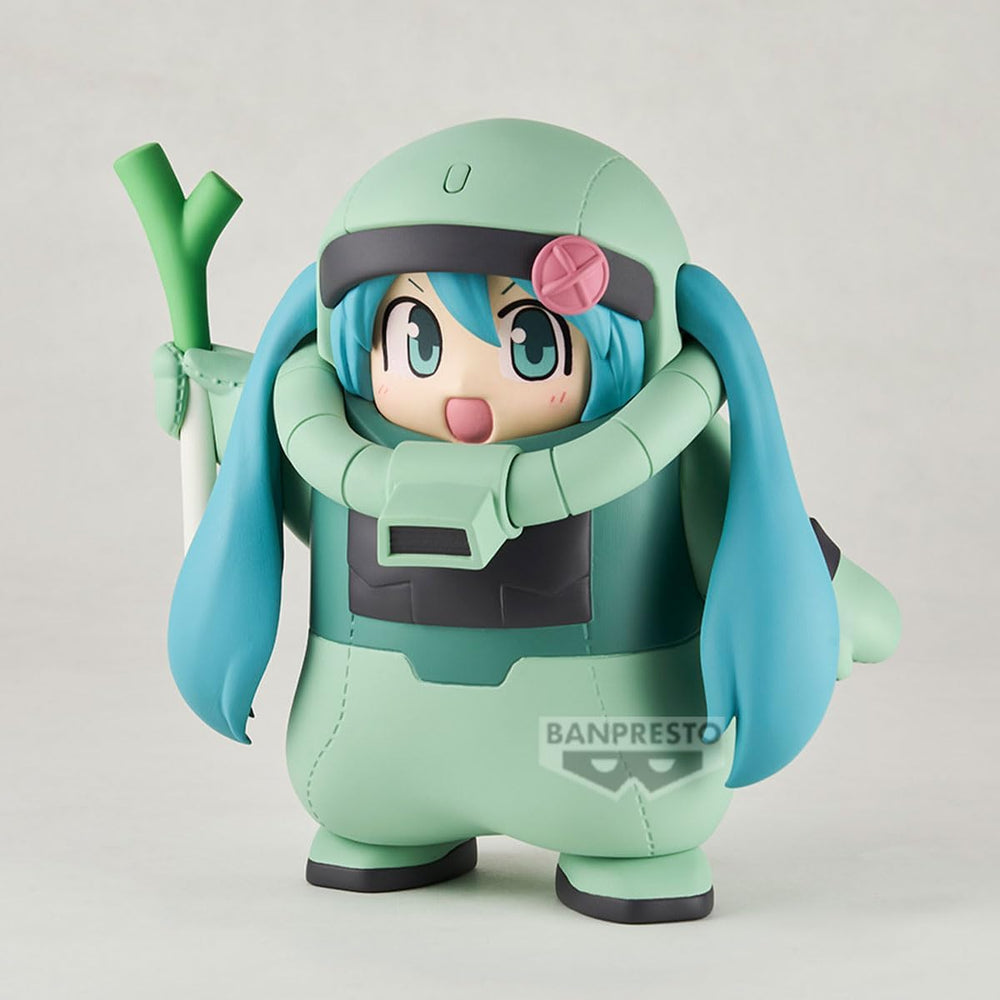Gundam 45th x Hatsune Miku - Zaku Costume Figurine