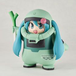 Gundam 45th x Hatsune Miku - Zaku Costume Figurine