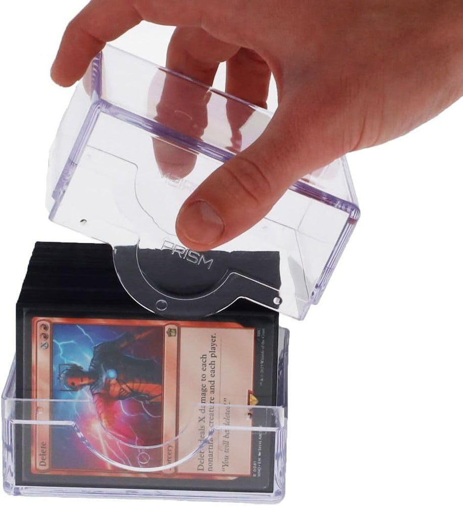 BCW SUPPLIES: SPECTRUM: PRISM DECK CASE: CRYSTAL CLEAR
