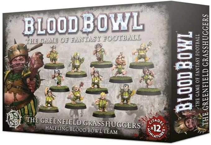 Blood Bowl: Halfling Blood Bowl Team - Greenfield Grasshuggers (200-65)