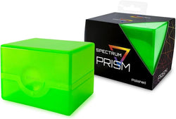 BCW SUPPLIES: SPECTRUM: PRISM DECK CASE: LIME GREEN