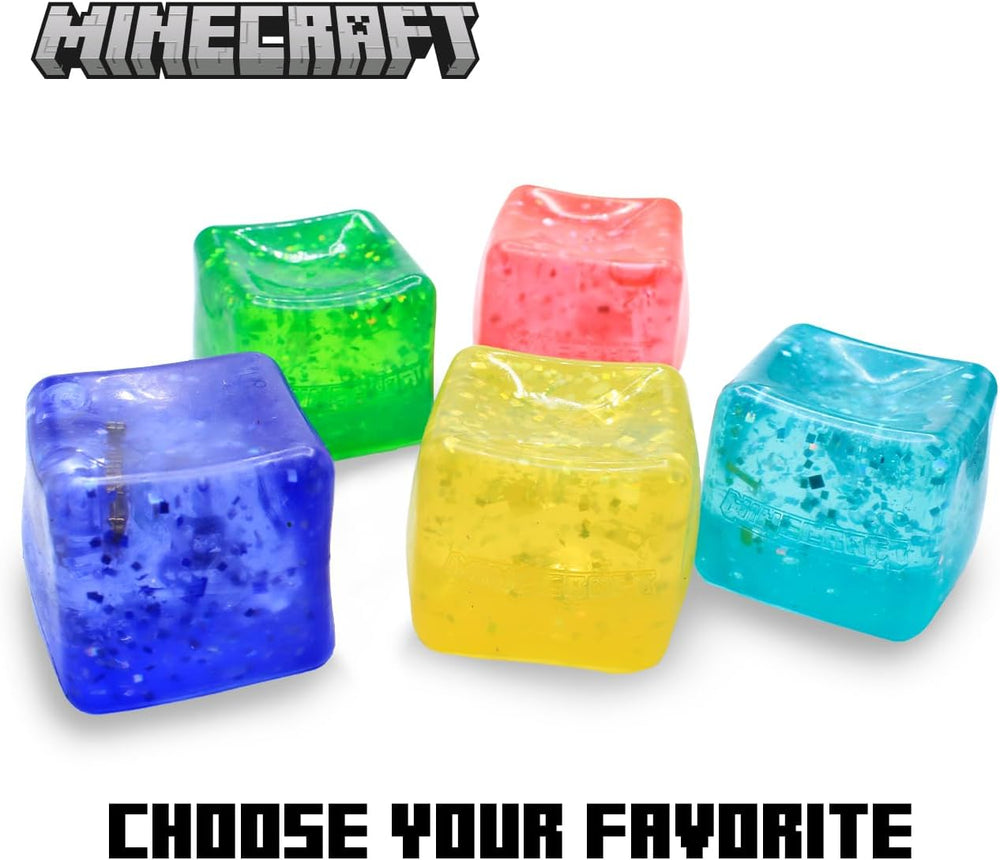 Minecraft Jelly Cube Squishy Toy