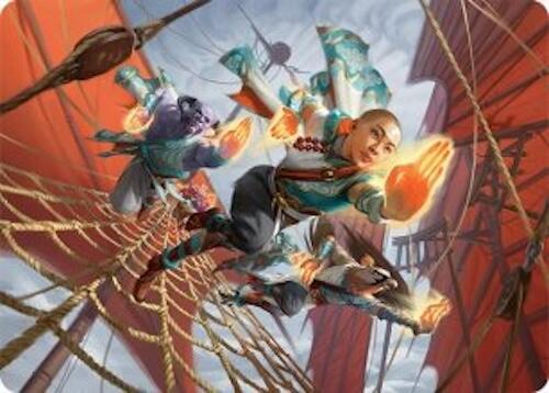 Aligned Heart Art Card (52/54) [Tarkir: Dragonstorm Art Series]