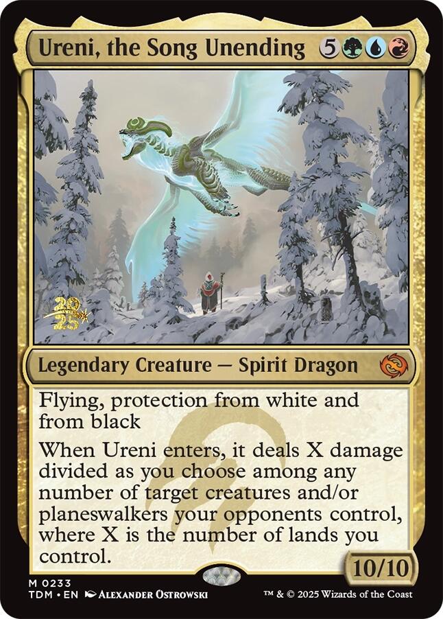 Ureni, the Song Unending [Tarkir: Dragonstorm Prerelease Cards]