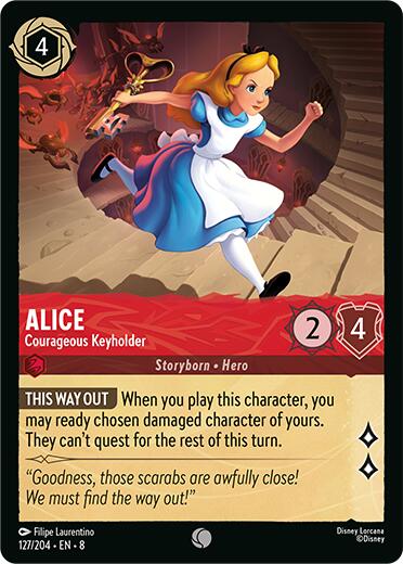 Alice - Courageous Keyholder (127/204) [Reign of Jafar]