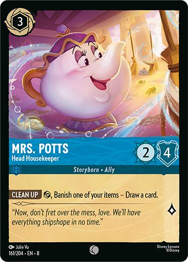 Mrs.Potts - Head Housekeeper (161/204) [Reign of Jafar]