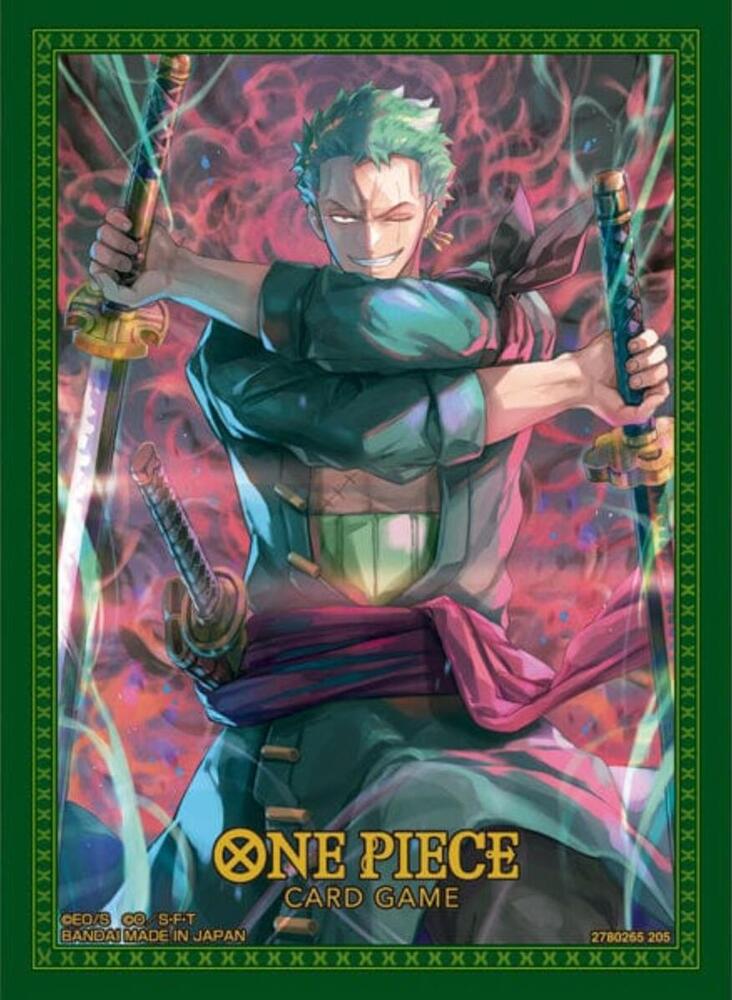 One Piece Card Game Official Sleeves - Roronoa Zoro (70 ct.)