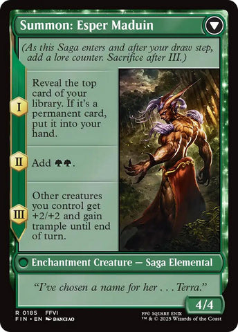 Esper Origins // Summon: Esper Maduin [FINAL FANTASY]