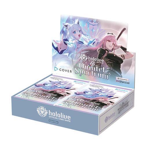 HOLOLIVE OFFICIAL CARD GAME BOOSTER BOX: QUINTET SPECTRUM (12CT)