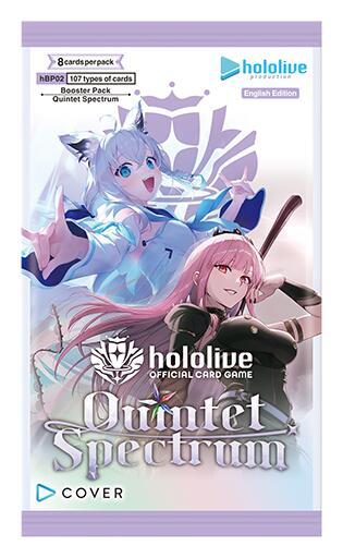 HOLOLIVE OFFICIAL CARD GAME BOOSTER PACK: QUINTET SPECTRUM