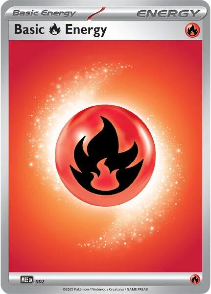 Basic Fire Energy - 002 [Mega Evolution Energies]