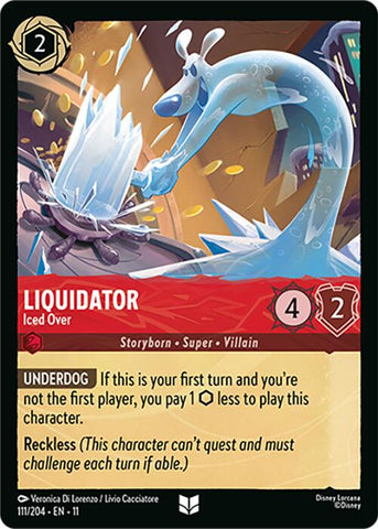 Liquidator - Iced Over (111/204) [Winterspell]