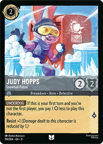 Judy Hopps - Snowball Patrol (194/204) [Winterspell]