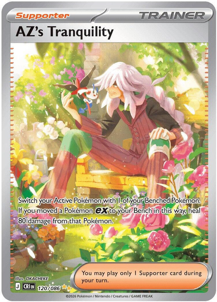 AZ's Tranquility (120/086) [Mega Evolution: Chaos Rising]