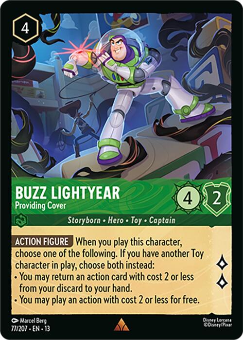 Buzz Lightyear - Providing Cover (77/207) [Attack of the Vine!]