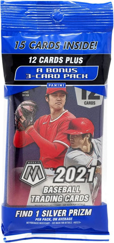 2021 Mosaic Baseball Cello Pack