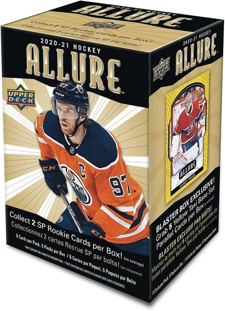 2020-21 Upper Deck Allure NHL Hockey Blaster Box