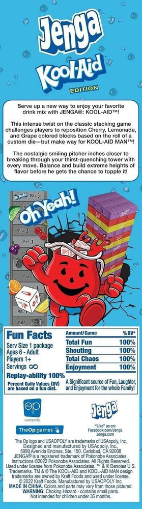 Jenga: Kool-Aid Edition