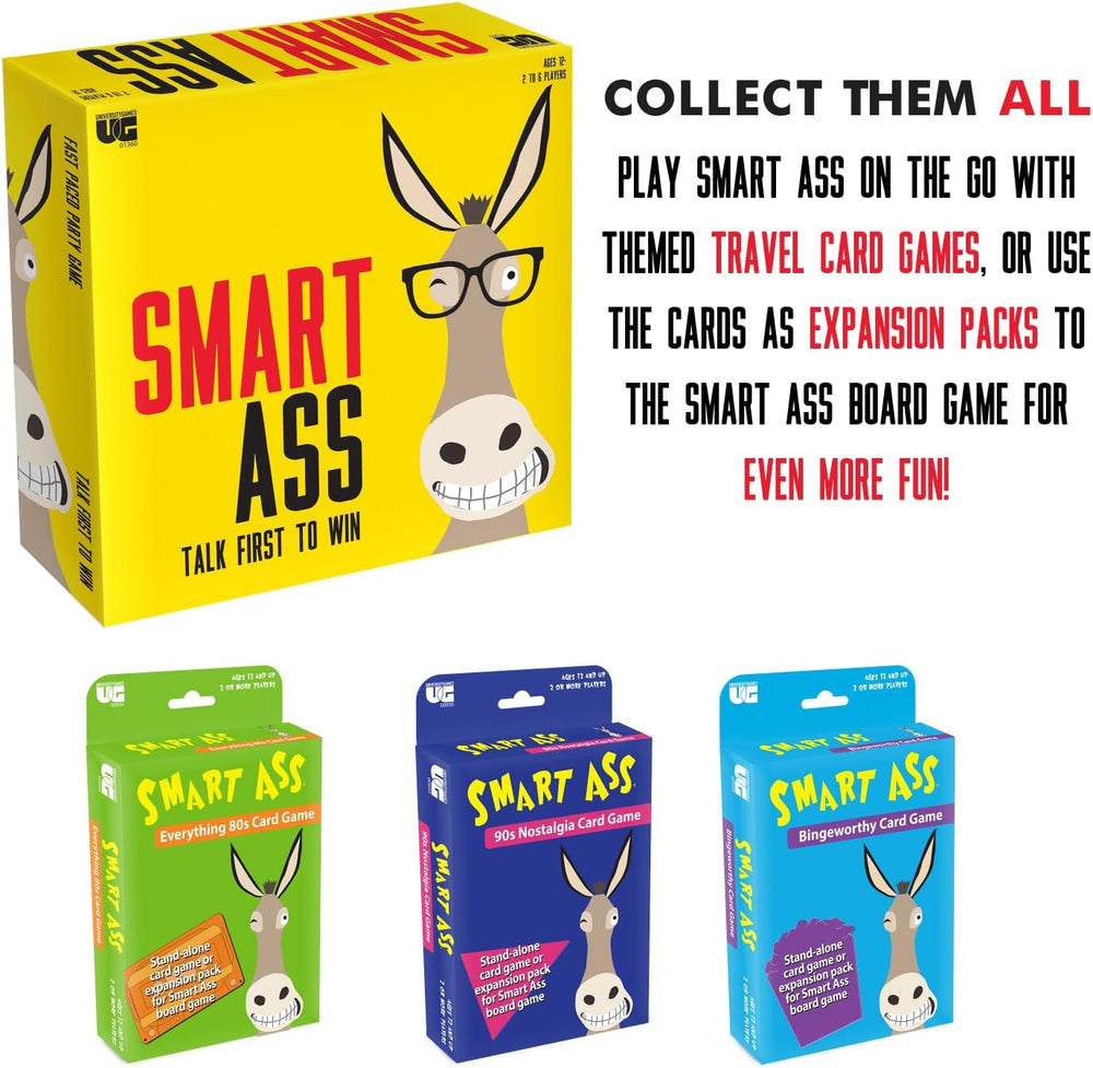Smart Ass Card Game - Everything 80s