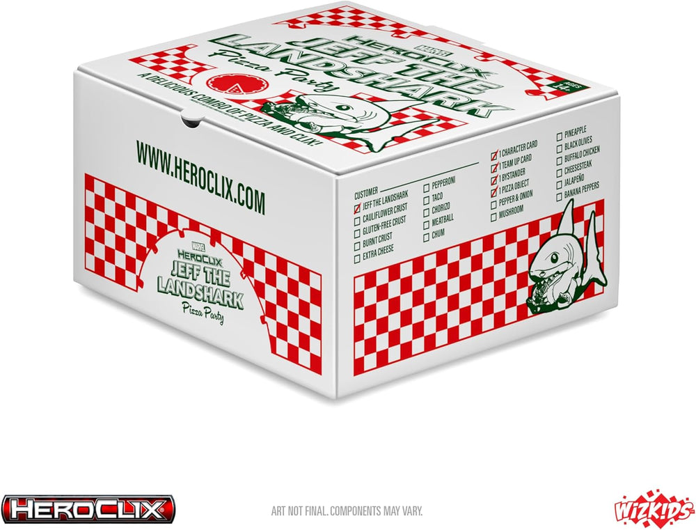 Marvel HeroClix: Jeff the Landshark Pizza Party