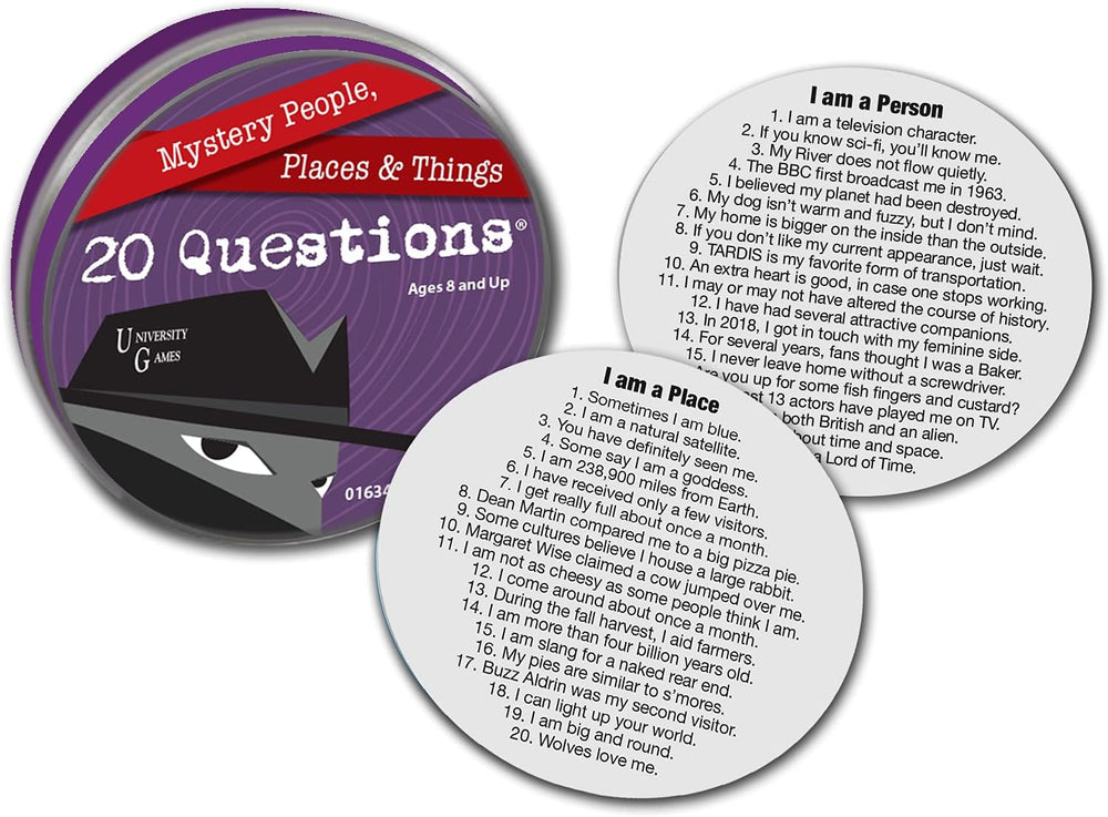 Mystery People, Places, & Things - 20 Questions