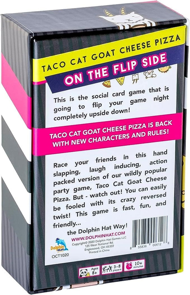 Taco Cat Goat Cheese Pizza: On the Flip Side