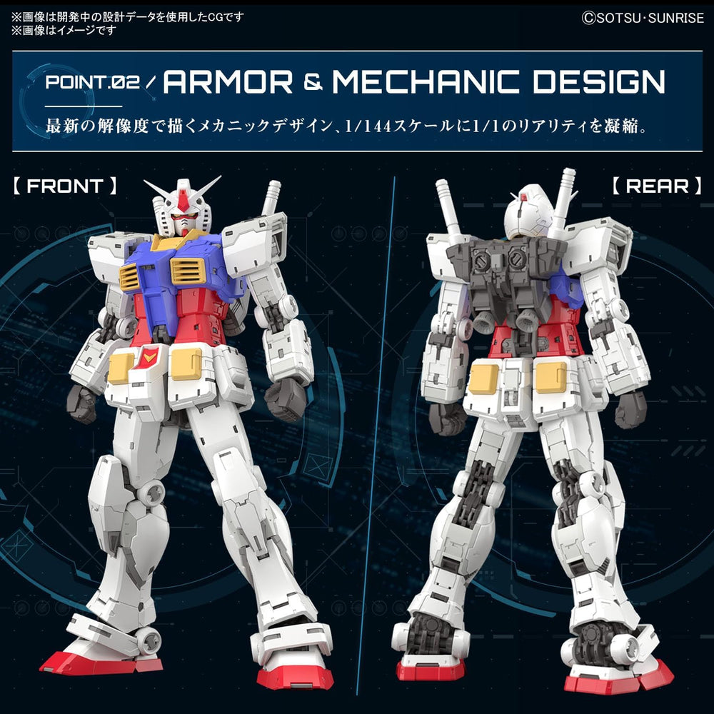 Gundam Model Kit - Real Grade (RG 1/144) - RX-78-2 Gundam Ver. 2.0