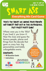 Smart Ass Card Game - Everything 80s