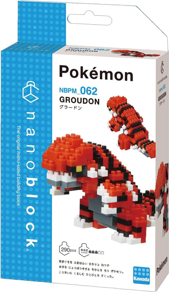 Nanoblock: Pokemon - Groudon