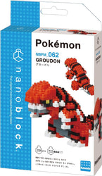 Nanoblock: Pokemon - Groudon