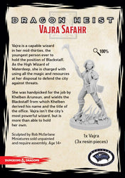 D&D Collector's Series: Waterdeep - Dragon Heist: Vajra Safahr Miniature