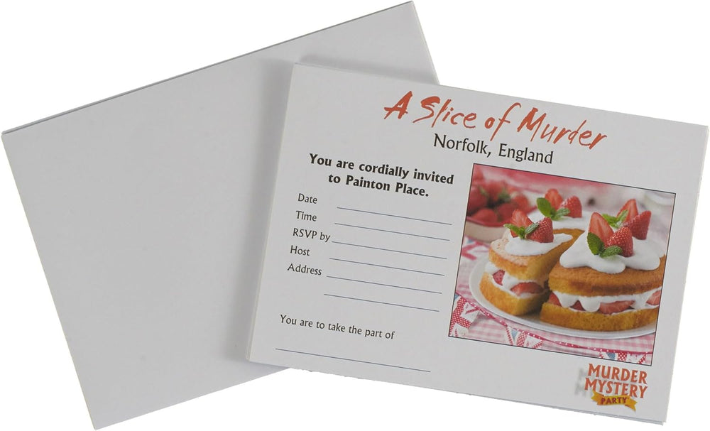 Murder Mystery Party: A Slice of Murder