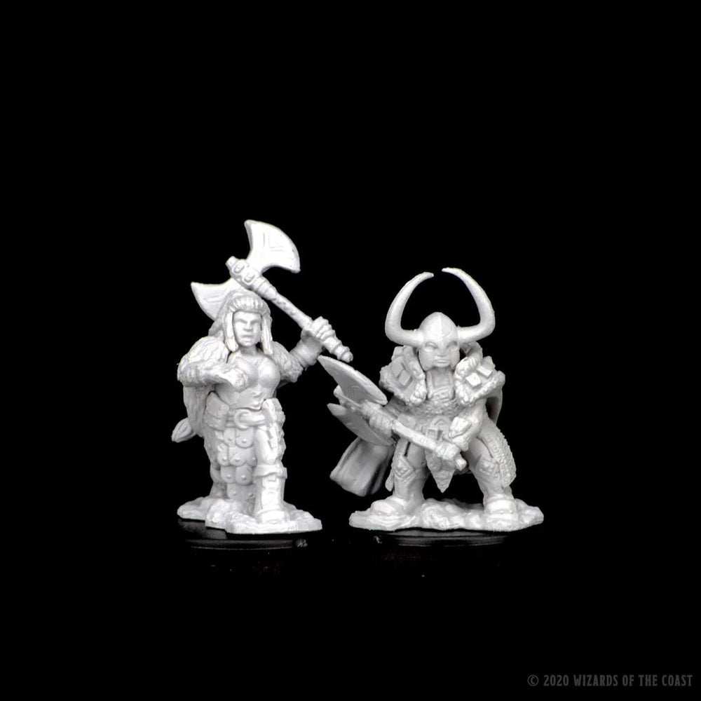 D&D Nolzur's Marvelous Miniatures: Dwarf Female Barbarian