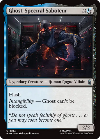 Ghost, Spectral Saboteur [Marvel Super Heroes]