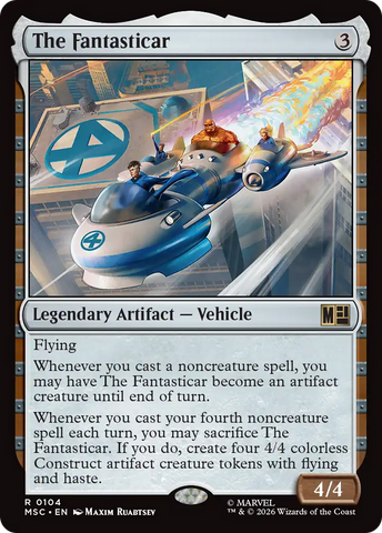 The Fantasticar [Marvel Super Heroes Commander]