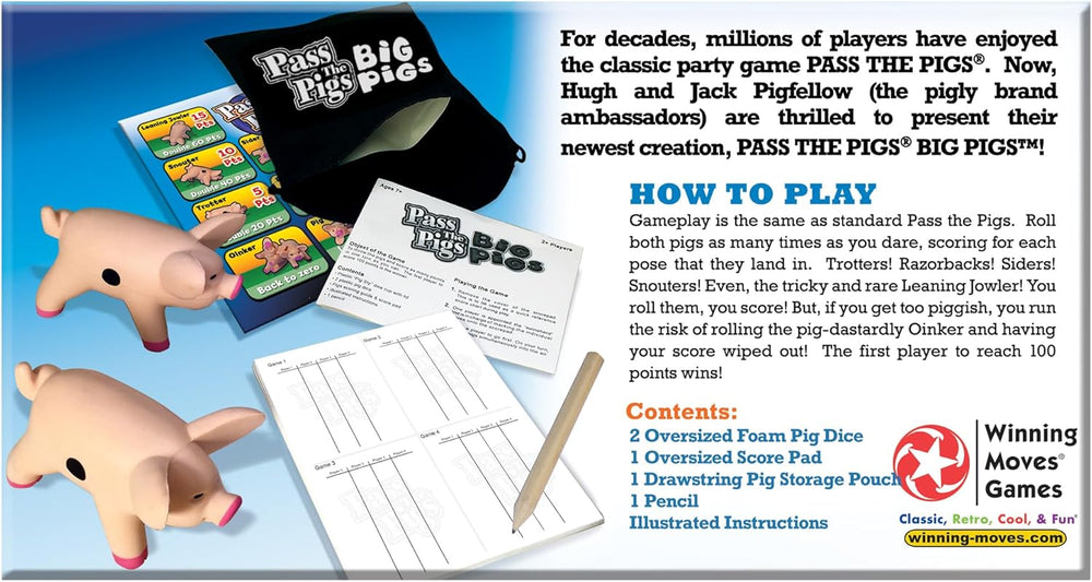 Pass the Pigs: Big Pigs Edition