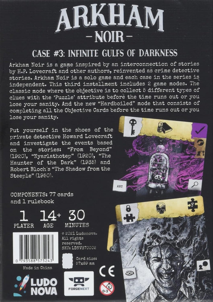 Arkham Noir: #3: Infinite Gulfs of Darkness