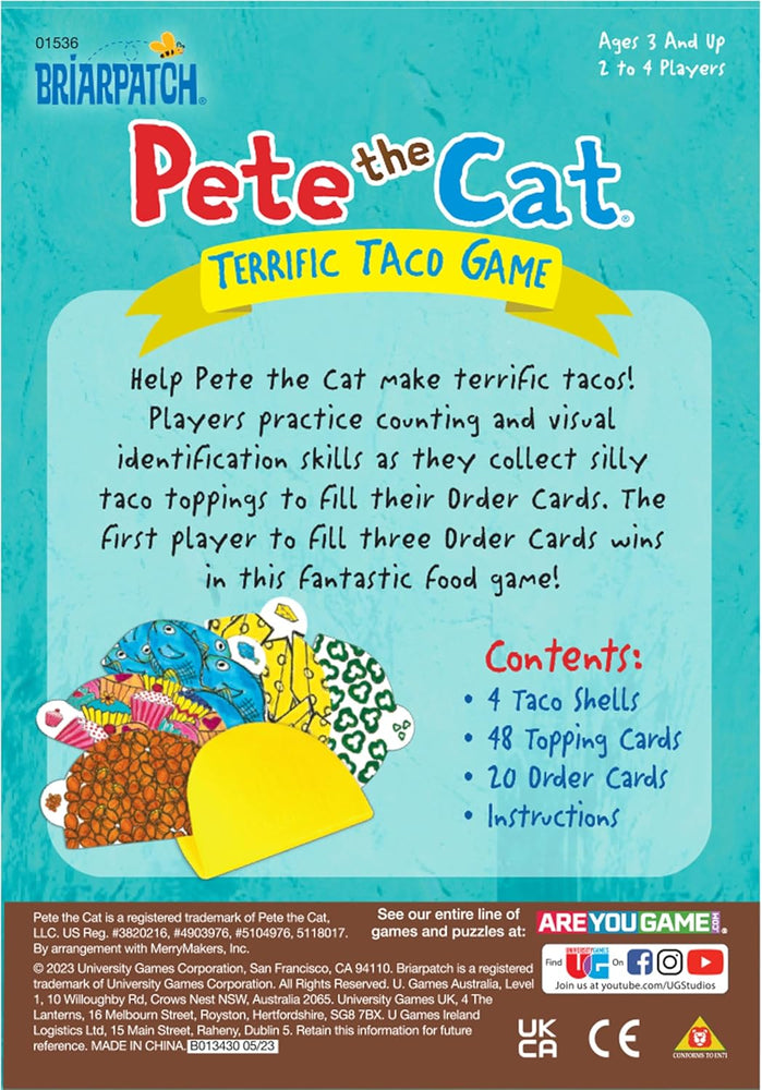 Pete the Cat - Terrific Taco Game