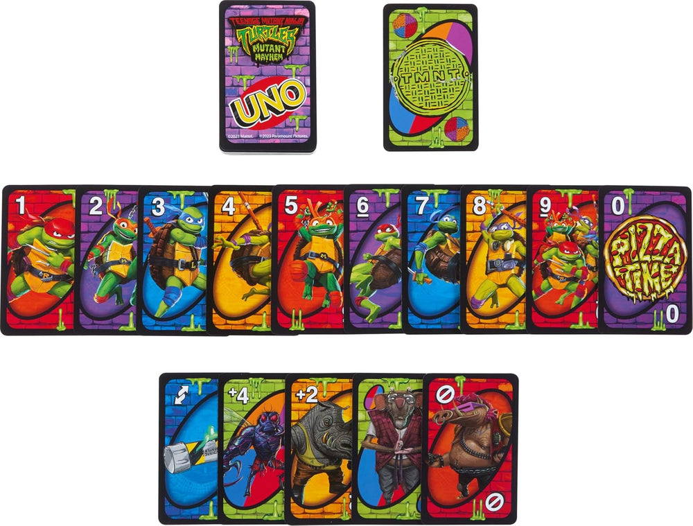 UNO: Teenage Mutant Ninja Turtles - Mutant Mayhem
