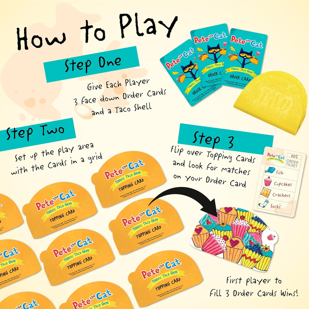 Pete the Cat - Terrific Taco Game