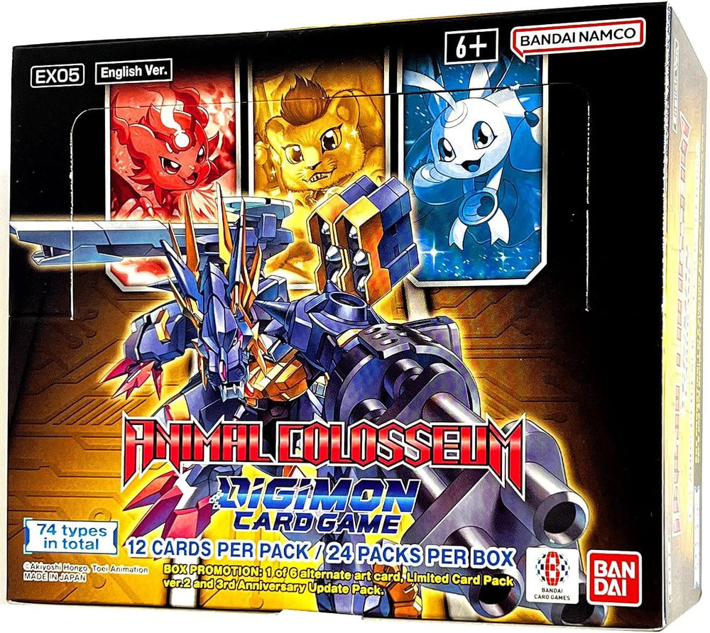 Digimon Card Game: Animal Colosseum (EX05) - Booster Box/Pack