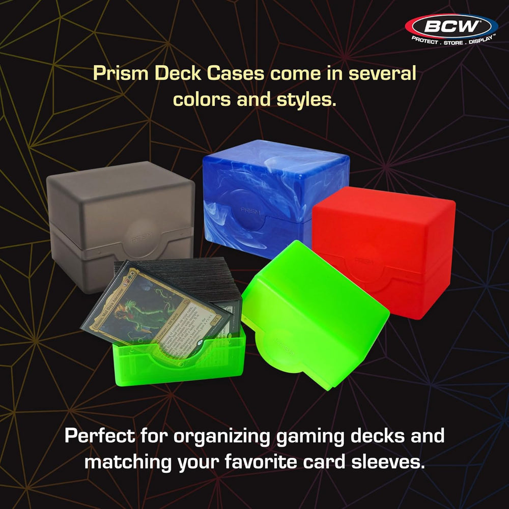 BCW SUPPLIES: SPECTRUM: PRISM DECK CASE: XANTHIC YELLOW