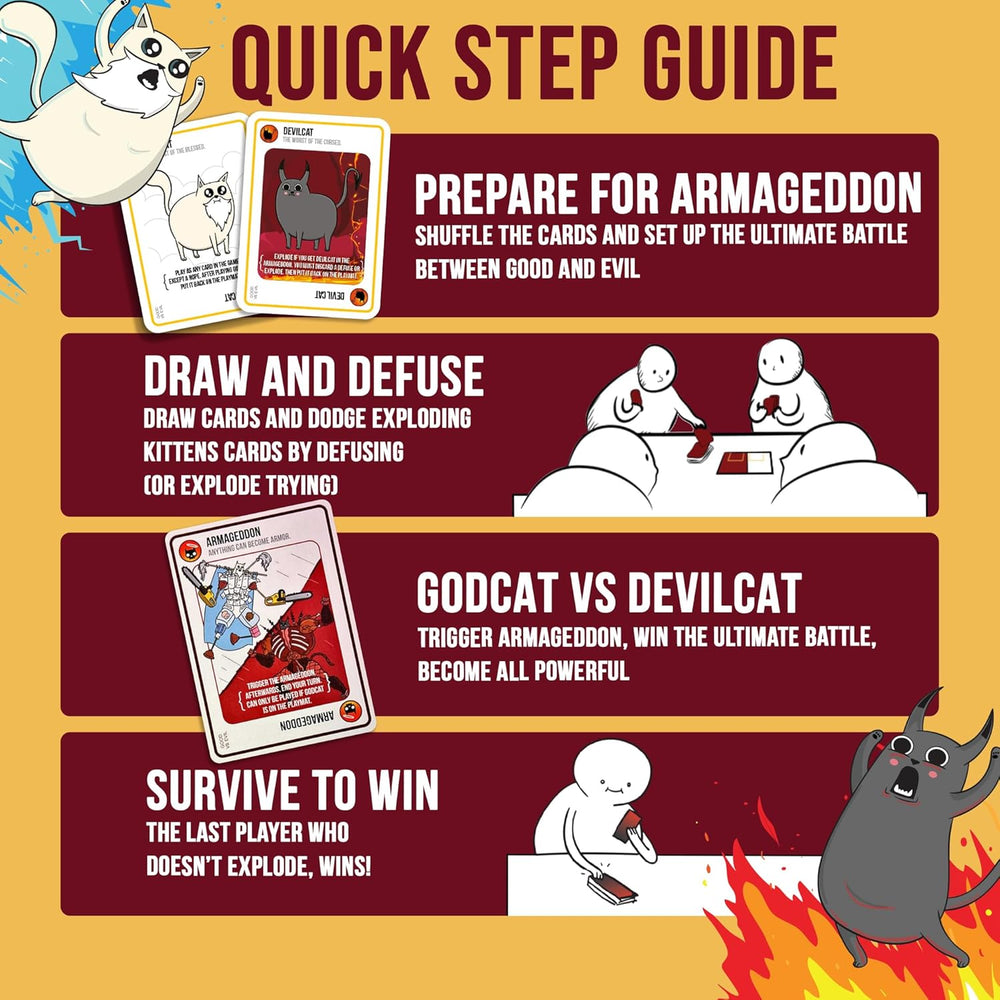 Exploding Kittens: Good vs Evil
