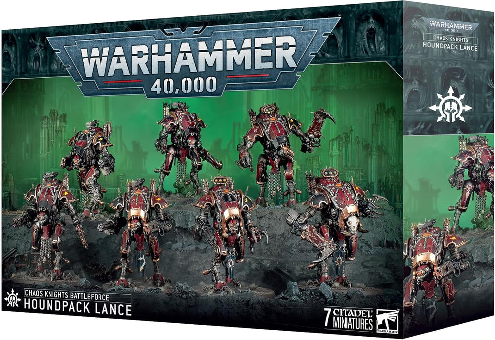 Warhammer 40k: Chaos Knights Battleforce - Houndpack Lance (43-104)