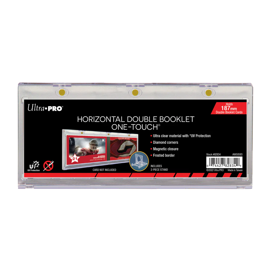 Ultra Pro - 187mm Double Booklet Card UV ONE-TOUCH® Magnetic Holder