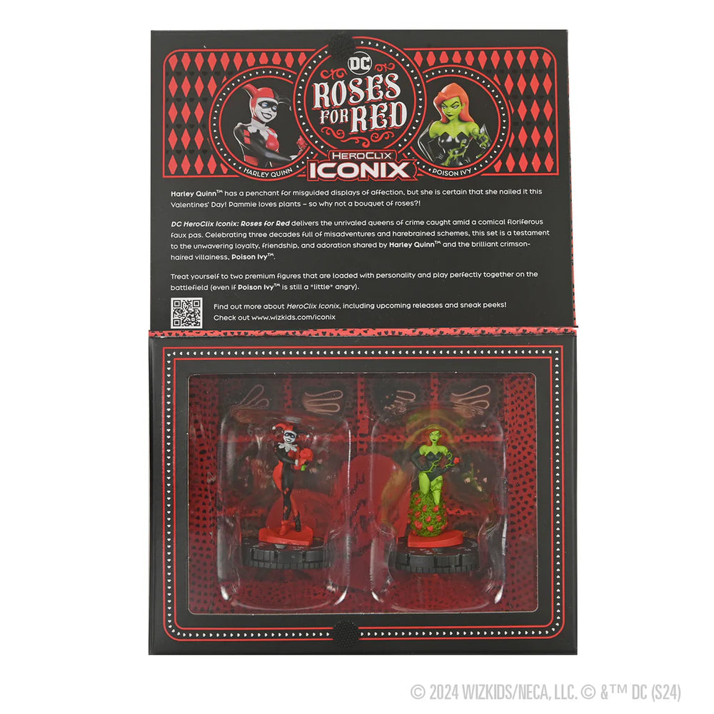 DC HeroClix Iconix: Harley Quinn Roses for Red